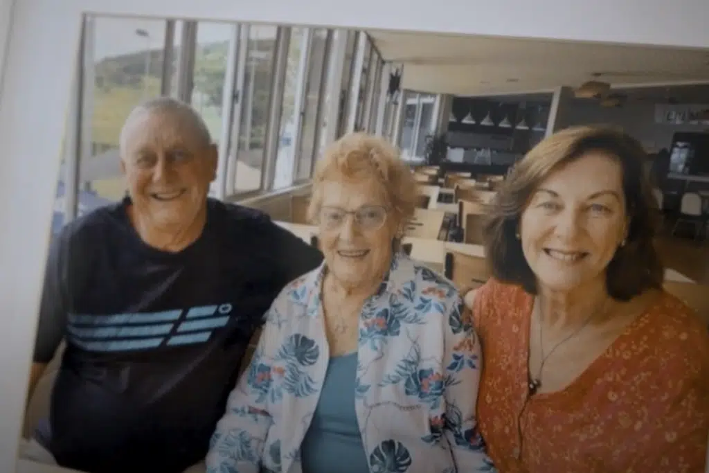 mavis with her half siblings Mark and Mary-Jane